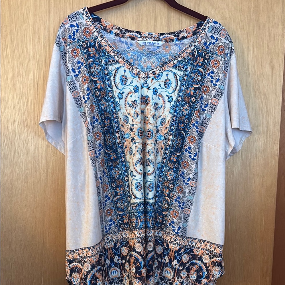 Nygard Multicolor Bohemian Top 2x